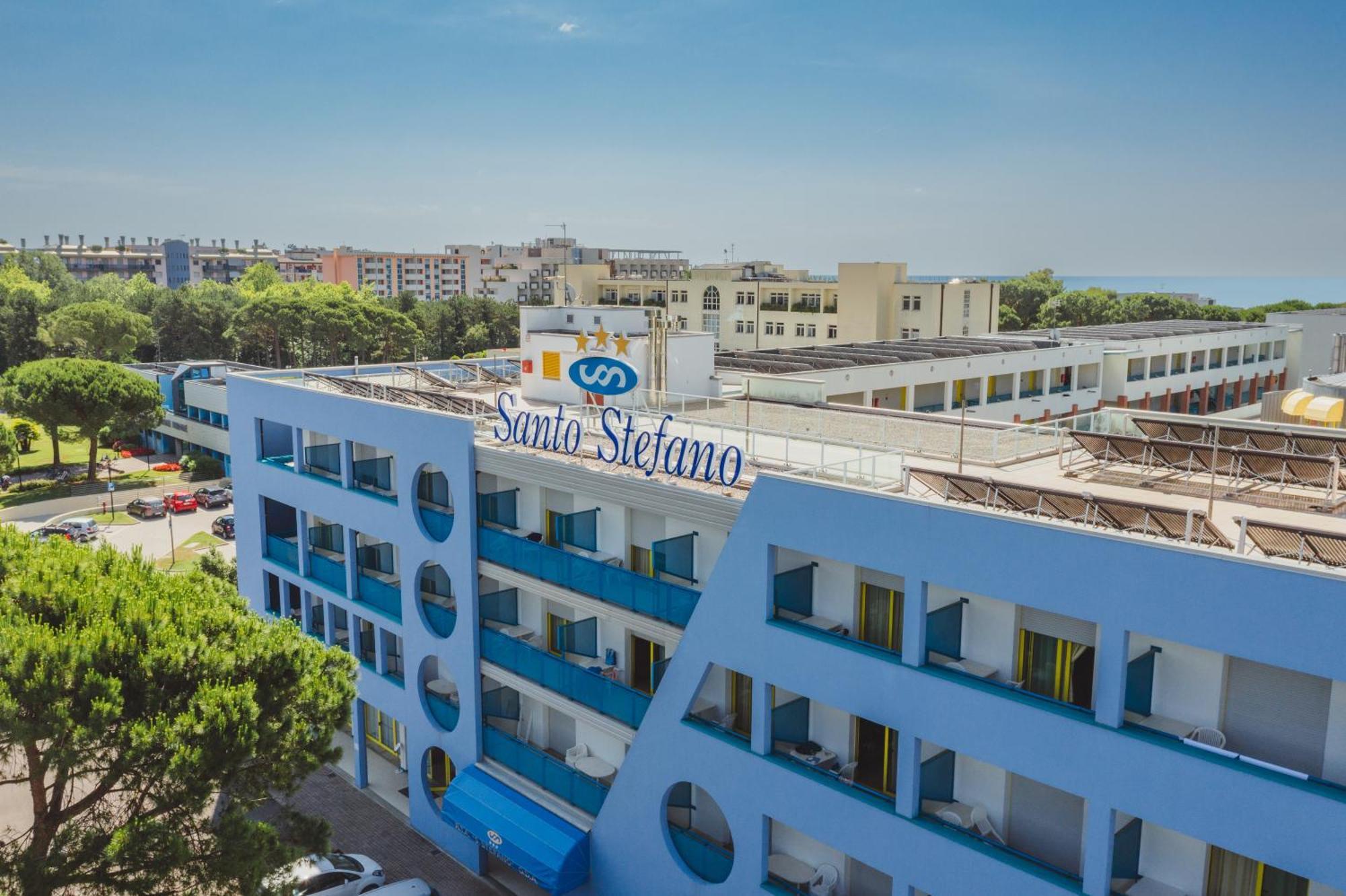 Hotel Santo Stefano Bibione Exterior foto